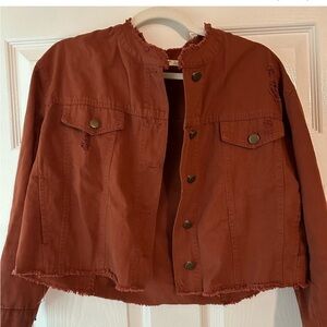 Ellison Rust Jean Jacket